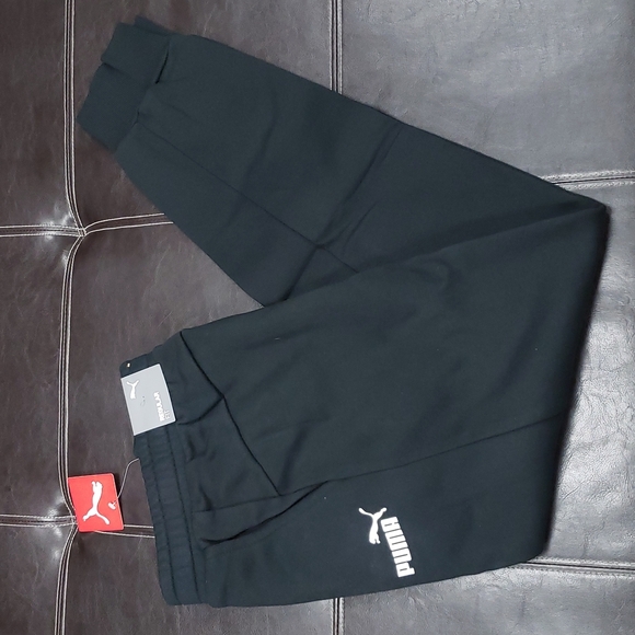 PUMA Men's Essential Logo Sweat Pants - Picture 5 of 5